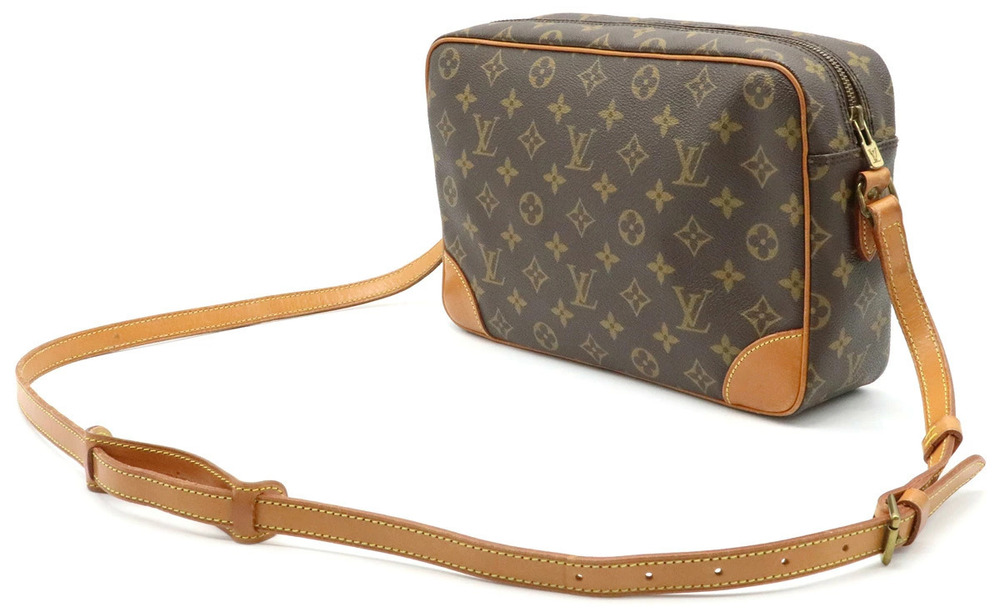 Louis Vuitton Monogram Trocadero Crossbody Bag Shoulder Brown